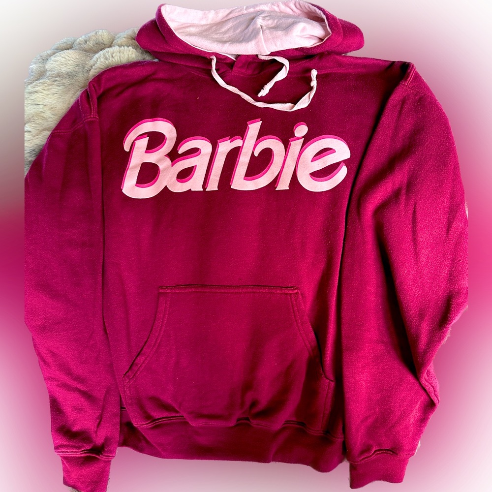 Barbie Hoodie Sz Large